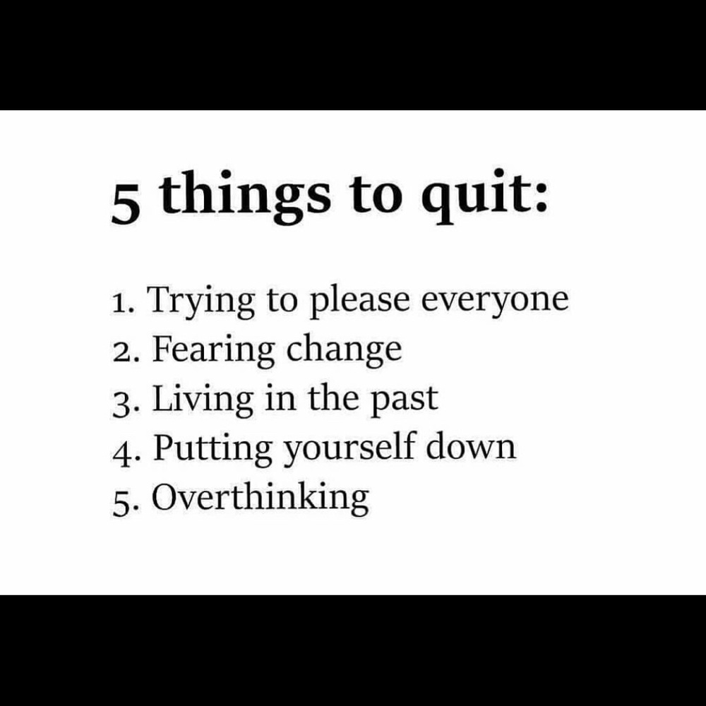 Not quitting